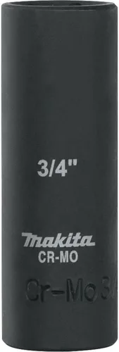 Miniatura 21 de Makita A-96316 toma de corriente profunda de impacto de 7/8 pulgada con unidad de 1/2 pulgada