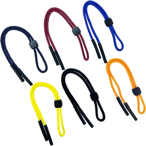 Miniatura 6 de DECKER Correa de seguridad deportiva para lentes de sol, 6 unidades, soporte para lentes de sol, para hombres y mujeres