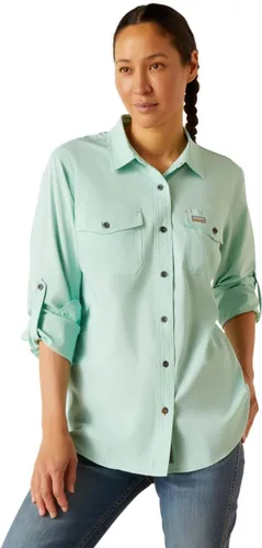 Miniatura 9 de Ariat Camisa de trabajo para mujer Rebar Made Tough Venttek Durastretch