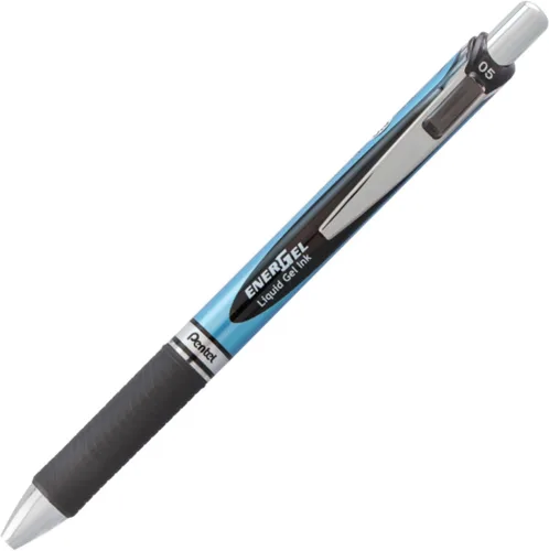 Miniatura 7 de Pentel EnerGel RTX - Bolígrafo retráctil de gel líquido, punta de aguja de 0.02 pulgadas, línea fina, tinta negra, paquete de 12 cajas con ventana