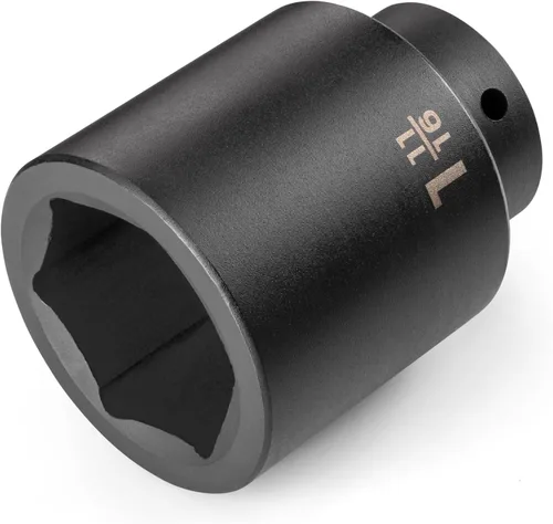 Miniatura 53 de TEKTON SID23025 Dado de impacto profundo de 6 puntos de 1 pulgada impulsor de 1/2 pulgada