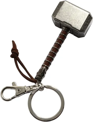Miniatura 3 de Llavero, Marvel Thor Martillo 2 peltre, talla única , Pewter