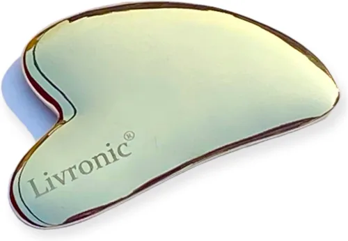 Livronic Bronze Kansa Gua Sha Guasha Herramienta de masaje para terapia de tejidos blandos | Masaje tendinoso Raspado Alivio del dolor muscular