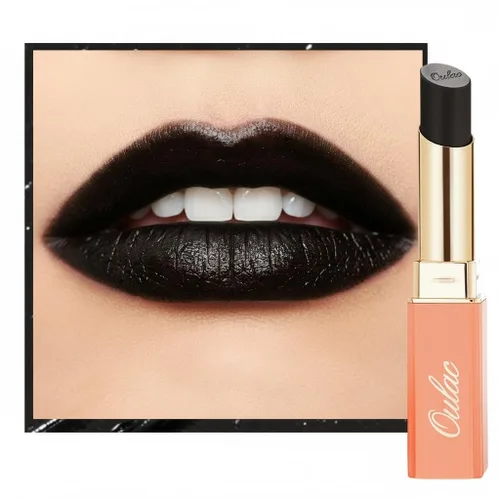 Miniatura 29 de Oulac Lápiz labial ciruela para mujer, lápiz labial mate burdeos, color de labios de cobertura completa, acabado mate satinado, textura crema, SG08