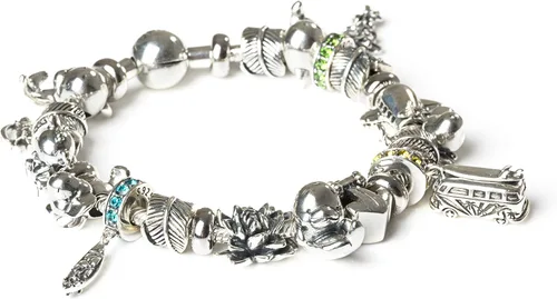 Miniatura 8 de Flor de loto de plata esterlina, flor de loto de plata de ley S925, colgante de flor de loto tropical hawaiano, budismo espiritual para yoga, lirios