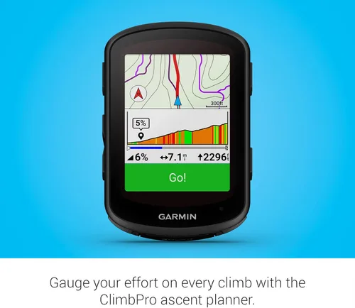Miniatura 6 de Garmin Edge 840 Solar, Computadora de Ciclismo GPS con Carga Solar, Pantalla Táctil y Botones, Entrenamiento Adaptativo Específico, Navegación