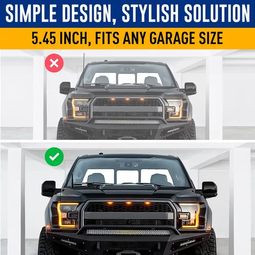 Miniatura 5 de Mástil de antena de estilo clásico para Chevy Silverado 1999-2022, repuesto de antena automotriz negra para automóviles, camiones y SUV, compatible