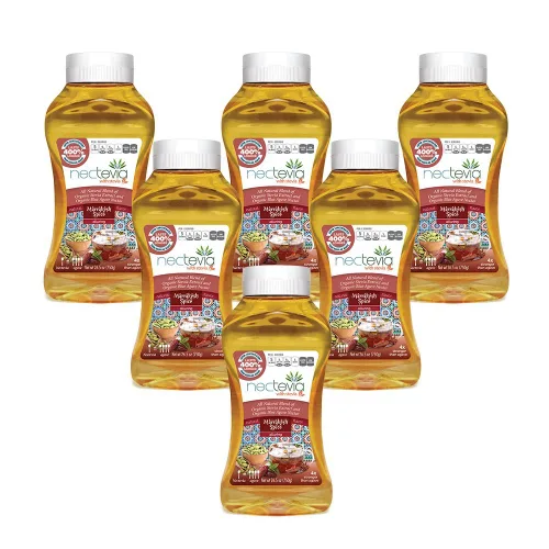 Miniatura 15 de Nectevia New England Maple - Néctar de agave con infusión de stevia, paquete de 2