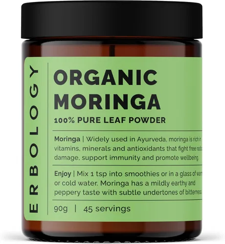 Miniatura 15 de Erbology Polvo orgánico Amla de 3.2 onzas, 45 porciones, grosella espinosa india, regeneración de la piel y el cabello, rico en vitamina C