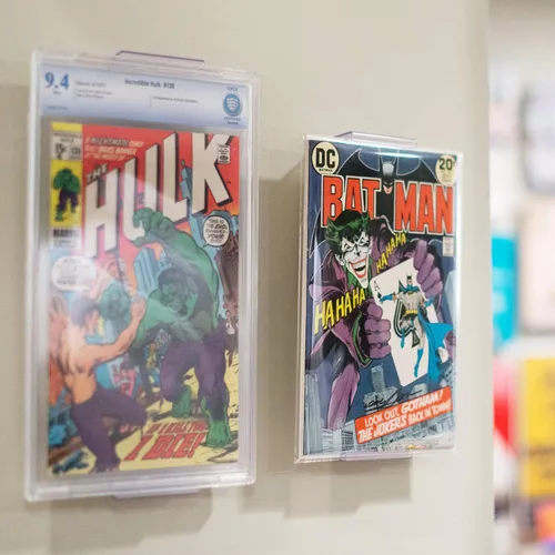 Miniatura 3 de CollectorMount Soporte para cómic, 3 unidades, soporte para cómics o exhibición de montaje en pared, invisible y ajustable