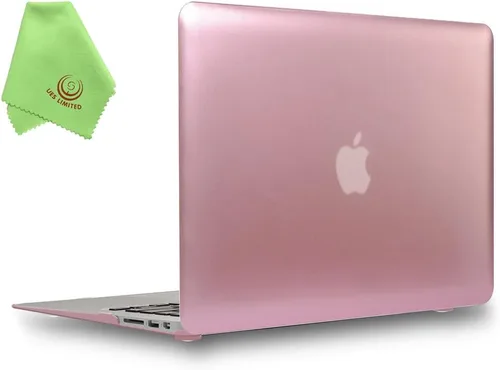 Miniatura 10 de Carcasa para MacBook Air de 13 pulgadas, UESWILL, carcasa rígida mate de tacto suave para MacBook Air de 13 pulgadas (Modelo A1466 / A1369) de Negro