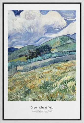 Miniatura 41 de SIGNWIN Lienzo enmarcado para pared, diseño de Vincent Van Gogh, un par de amantes, naturaleza, ilustraciones de área silvestre, bellas artes