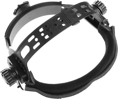 Miniatura 6 de Prettyia Reemplazo material del casco de la soldadura de los PP para la soldadura Auto Dark Ratchet Accessory-Black - sola diadema
