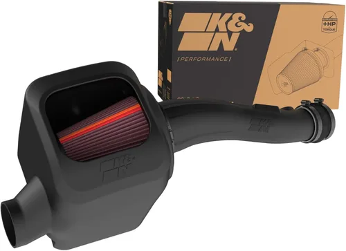 Miniatura 13 de K&N - sistema de admisión de aire frío: Alto rendimiento; aumenta los caballos de fuerza: Compatible con Toyota Tacoma de 2016-2019, 57-9039