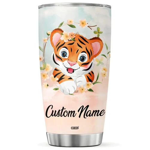 Miniatura 21 de CUBICER Vaso de café personalizado con diseño de oso y tapa aislada, regalos de Navidad para niños, mujeres y adultos, tazas de acero inoxidable