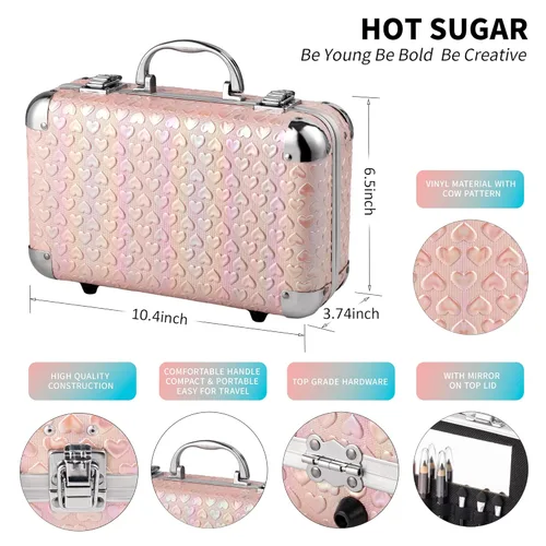 Miniatura 2 de Hot Sugar Set de Maquillaje Todo en Uno para Chicas Adolescentes - Kit Completo de Maquillaje para Principiantes Con Paleta de Sombras de Ojos