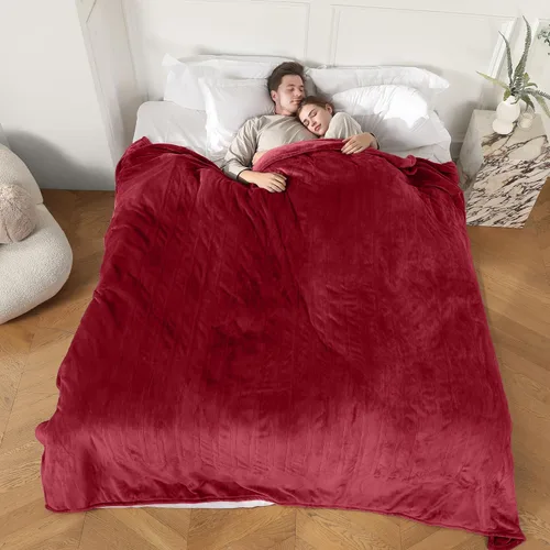 Miniatura 22 de COZYTY Manta eléctrica tamaño completo, manta térmica de franela súper suave y acogedora con 6 niveles de calefacción y 1-10 horas de apagado