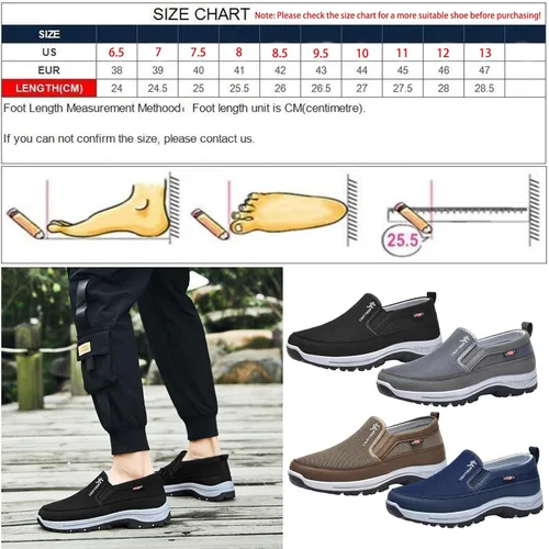 Miniatura 2 de Zapatos ortopédicos transpirables de viaje, CNA Trop para hombres, zapatos ortopédicos ligeros, antideslizantes, cómodos, informales, para caminar