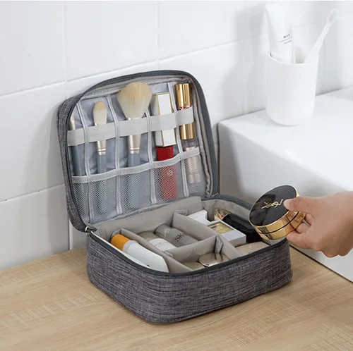 Miniatura 9 de Estuche Organizador Pequeño para Dispositivos Electrónicos USB Cargador Accesorios Ratón Cable de Teléfono Tarjeta SD Banco de Energía Auriculares