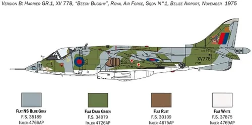 Miniatura 4 de Italeri Hawker Harrier GR.I