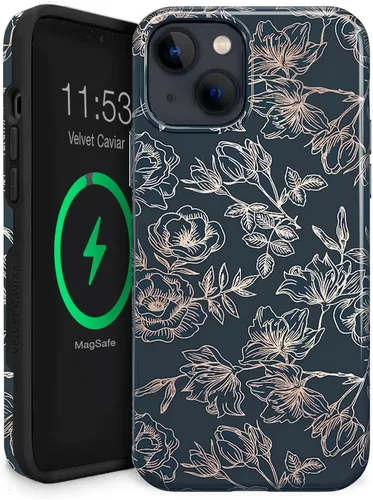 Miniatura 31 de VELVET CAVIAR Funda para iPhone 13 Marble – Bonita funda protectora femenina para mujer – Compatible con MagSafe – probada en caídas de 10 pies