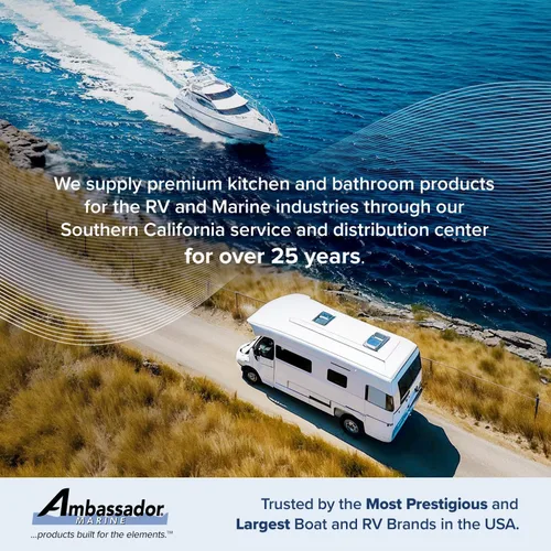 Miniatura 9 de AMBASSADOR MARINE GRADE 304 Fregadero de media esfera de acero inoxidable, 11-1/2 pulgadas de diámetro. x 4 1/2 pulgadas de profundidad, acabado