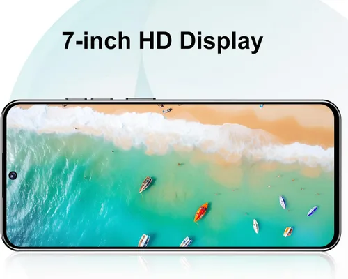 Miniatura 3 de Teléfono desbloqueado I26 Ultra Android Phone 10-core 12GB+512GB Teléfono celular 7 pulgadas Pantalla HD Teléfono móvil 108MP+48MP Cámara 6800 mAh