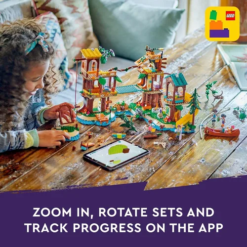 Miniatura 7 de LEGO Friends Adventure Camp Casa del Árbol Juguete de Construcción - Figuras de juguete de simulación y juegos para niñas y niños, a partir de 8