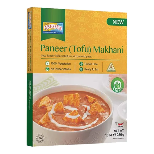 Miniatura 26 de Ashoka Comidas indias tradicionales 1932, curry de verduras mixtas veganas, platos principales listos para comer para microondas, Shahi Navratan