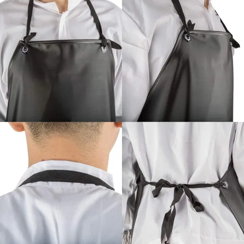 Miniatura 6 de Delantal de vinilo resistente a productos químicos, delantales de PVC unisex de talla grande para lavavajillas, aseo de perros, limpieza de peces