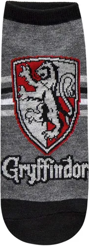 Miniatura 2 de Harry Potter Gryffindor Quidditch JuniorsMujeres Paquete de 5 Calcetines de tobillo Talla 4-10
