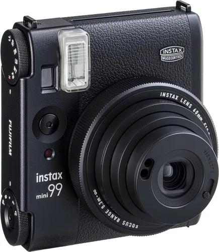 Miniatura 4 de Fujifilm Cámara instantánea Instax Mini 99 con estuche de transporte + paquete de película Fuji Instax (20 hojas), paquete de accesorios (negro)