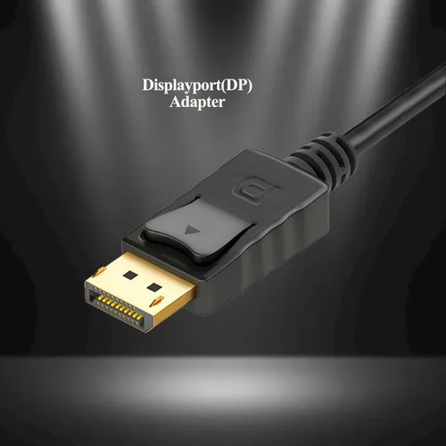 Miniatura 2 de Adaptador DisplayPort a VGA, DisplayPort chapado en oro para computadoras de escritorio y portátiles habilitados a convertidor VGA 1080P a 60Hz