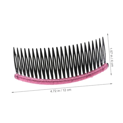 Miniatura 7 de 10 unids nupcial peine de pelo peine diapositiva horquilla para el cabello de las mujeres versión core