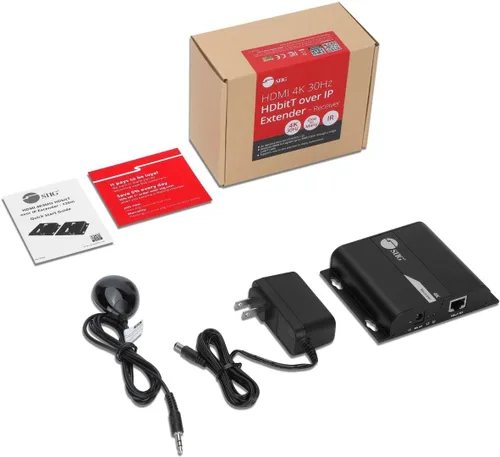 Miniatura 9 de SIIG Extensor HDMI 4K a través de IP CAT5e/6/7 Ethernet, hasta 394 pies - receptor solamente (CE-H25E11-S2)