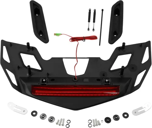 Miniatura 10 de TCT-MOTORPARTS Soporte de equipaje para maletero con luz LED para Honda Honda Goldwing 1800 GL1800 2021-2023