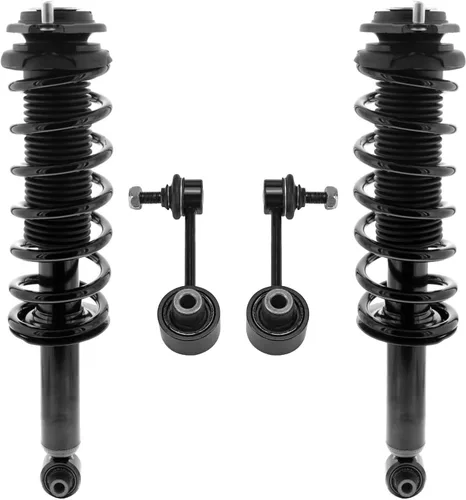 Miniatura 93 de Detroit Axle - 4 barras estabilizadoras de puntales delanteros para Kia Forte Koup 10-13 12-13 Forte5, puntales y barras estabilizadoras de resorte