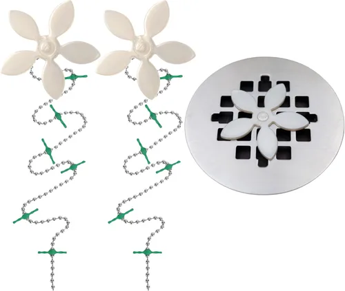 Miniatura 12 de DrainWig Atrapasador de pelo de drenaje de bañera, trampa desechable para el cabello, fácil de instalar en el drenaje de la bañera, ayuda a prevenir