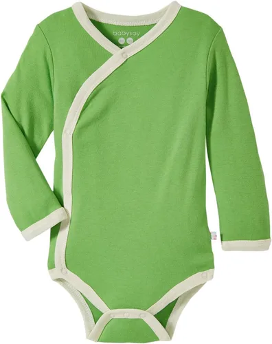 Miniatura 32 de Babysoy Kimono de algodón orgánico de manga larga Onesie Bodysuit