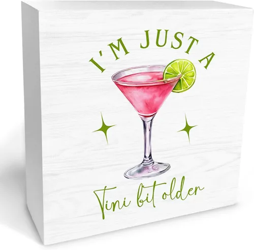 Miniatura 10 de Bloody Mary Bar - Letrero de madera para decoración de escritorio, regalos para amantes de los cócteles, Bloody Mary Cocktail Bloody Mary