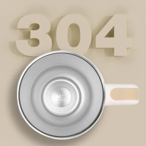 Miniatura 4 de HAUSHOF Vaso de 40 onzas con asa y pajita, vaso de café aislado de acero inoxidable con tapa Tritan, taza de viaje de doble pared, botella de agua