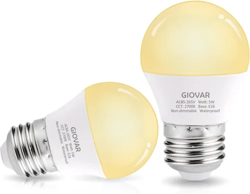 Bombillas LED de repuesto para campana de cocina GIOVAR, equivalente a 40 W, bombilla LED para electrodoméstico para refrigerador/campana de