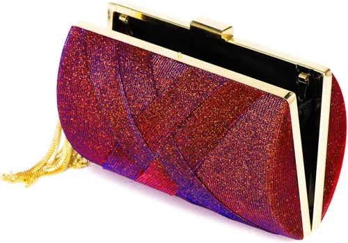 Miniatura 2 de LGXIGE Monederos de noche brillantes para mujer