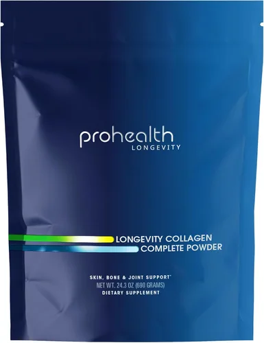 Miniatura 9 de ProHealth Longevity - Polvo completo de colágeno para personas mayores de 40.77 onzas de colágeno múltiple. Ácido hialurónico. Para articulaciones