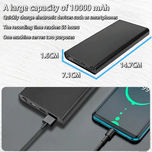 Miniatura 2 de Cámara de seguridad para el hogar - Cámara de vigilancia 1080P - Mini cámara - Cámara interior portátil, con capacidad 10000, doble propósito