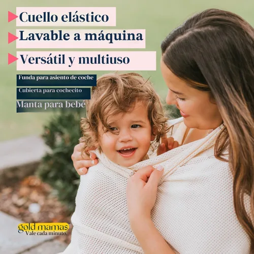 Miniatura 8 de Cubierta de Lactancia Transpirable para Amamantar - Cubiertas de Lactancia Privadas - Artículos Esenciales Imprescindibles para Recién Nacidos