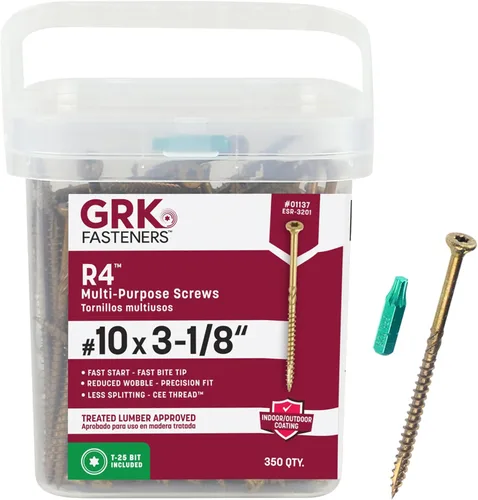 Miniatura 13 de GRK 103133#10 x TORNILLOS MULTIUSOS R4™ de 2-1/2" 80