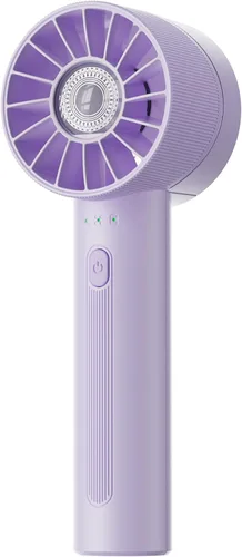 Miniatura 12 de Mini ventilador turbo portátil de mano, dispositivo de enfriamiento personal de alta velocidad de 4 velocidades [máximo 16 horas], bolsa recargable