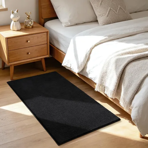 ISEAU Alfombra de pasillo de 2 x 4 pies para pasillo, alfombra de espuma viscoelástica suave con parte inferior de agarre de silicona antideslizante