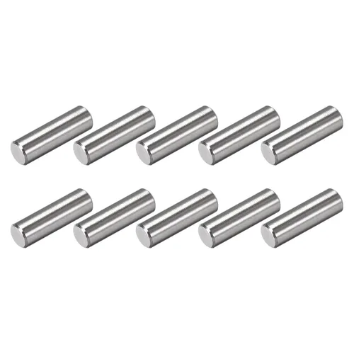 Miniatura 11 de METALLIXITY Pasador de clavija (0.2 x 0.98 pulgadas), 15 unidades, clavijas de soporte de estante de acero inoxidable 304, elementos de sujeción